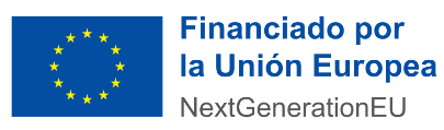 Logo Financiado por la Unión Europea Next Generation