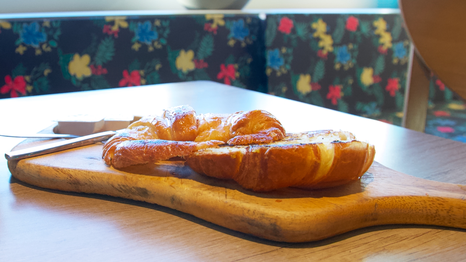 Croissant a la Plancha Desayunos Asador Elordui Berria